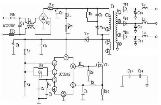 電源廠家整理:電源基礎(chǔ)電路圖集錦